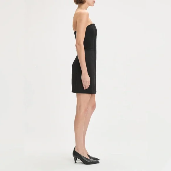 Favorite Daughter The Missed Your Chance Strapless Dress in Black NEW Size 10